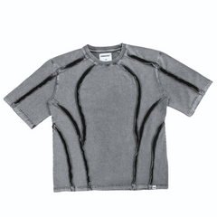 Scarstitch Tee - Stone Grey