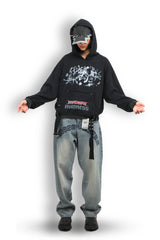Pit-Strapped Hoodie