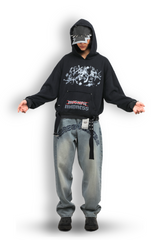Pit-Strapped Hoodie