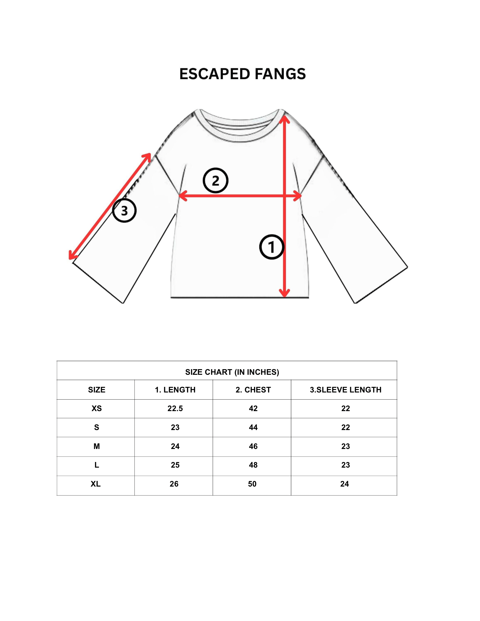 Escaped Fangs Pullover