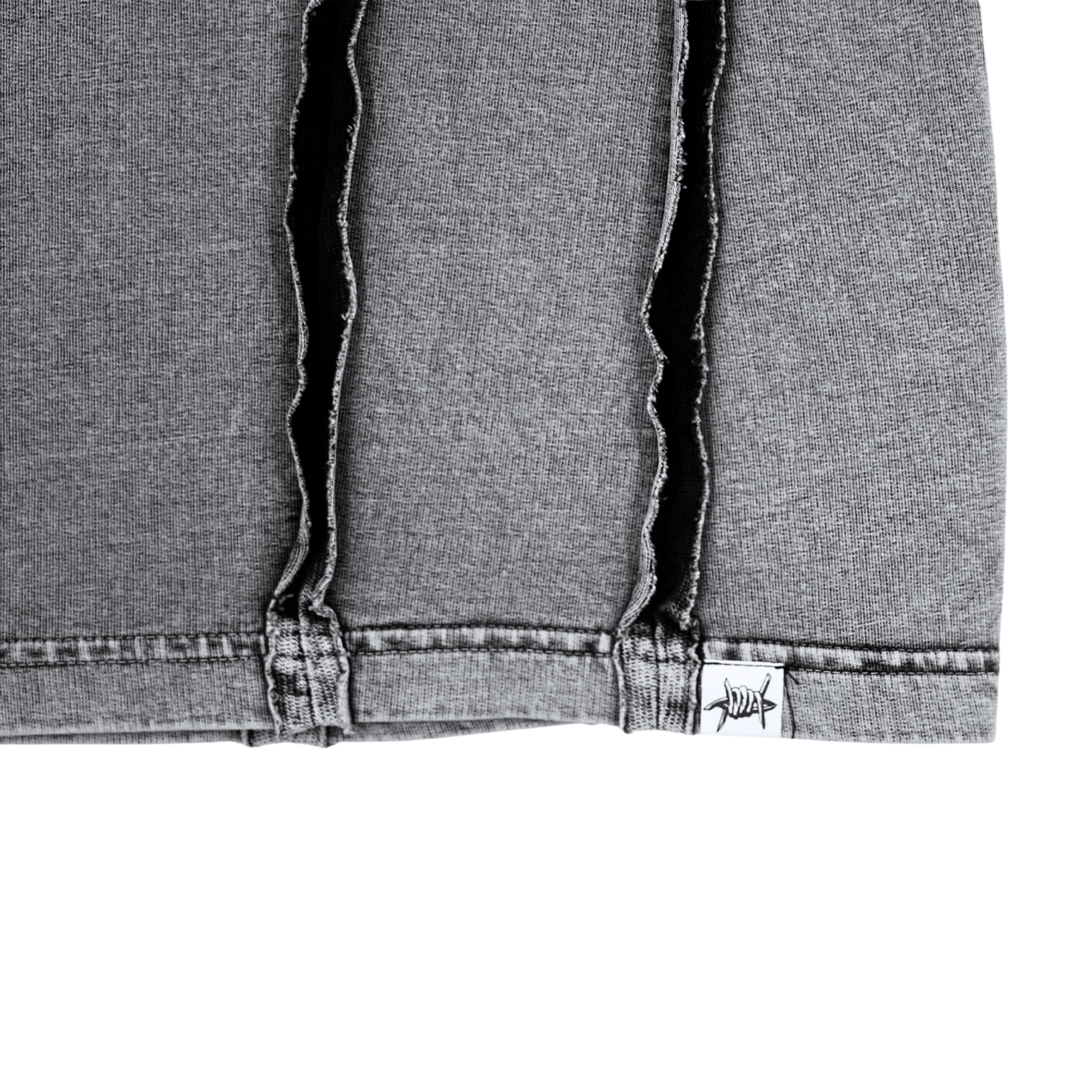 Scarstitch Tee - Stone Grey
