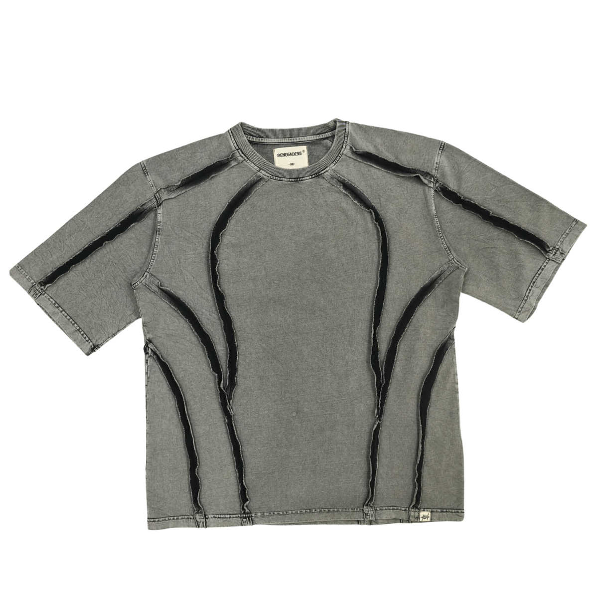 Scarstitch Tee - Stone Grey