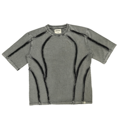 Scarstitch Tee - Stone Grey